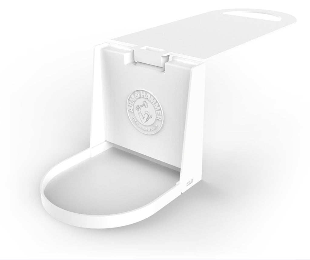 Arm & Hammer™ Folding Laundry Detergent Cup Caddy Ginsey Home Solutions