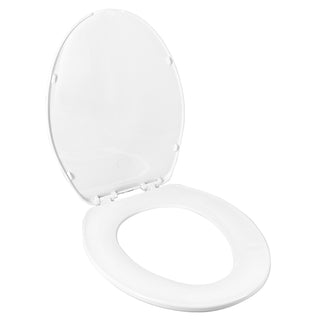 Clorox® Elongated Plastic Toilet Seat with Easy-Off Hinges