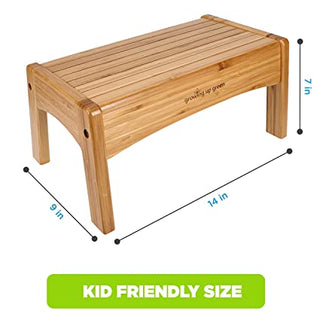 Growing Up Green Bamboo Step Stool