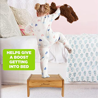 Growing Up Green Bamboo Step Stool