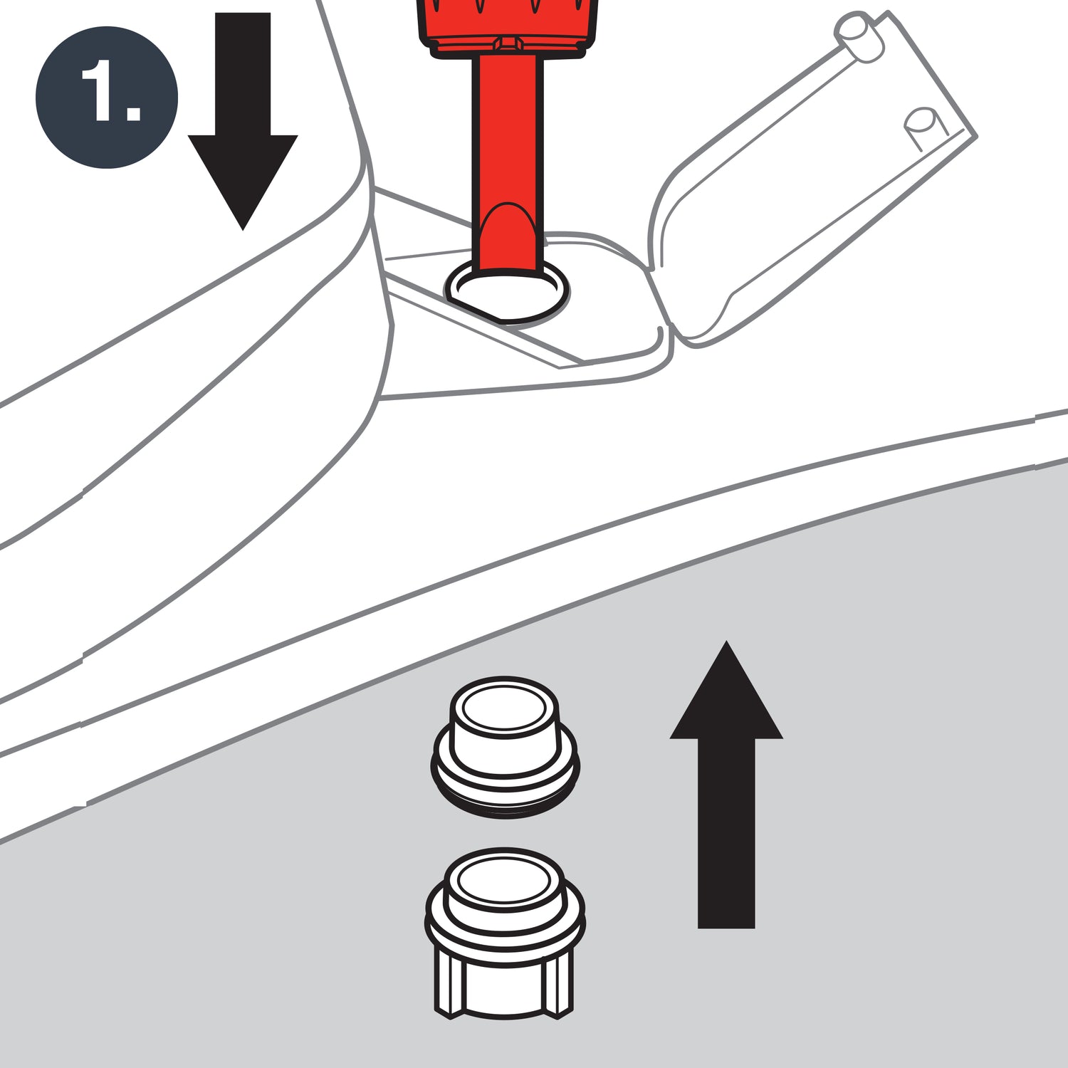 Toilet Seat Tightening Kitnull