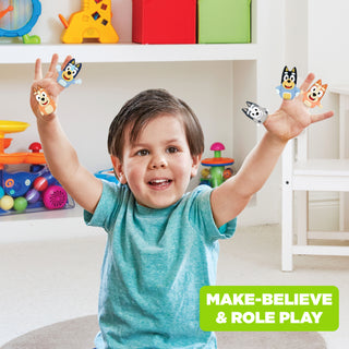 BLUEY 5 Piece Finger Puppet Set