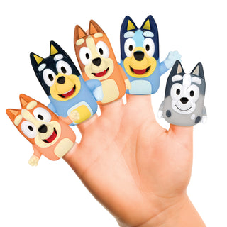 BLUEY 5 Piece Finger Puppet Set