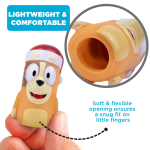 BLUEY 5 Piece Holiday Finger Puppet Set