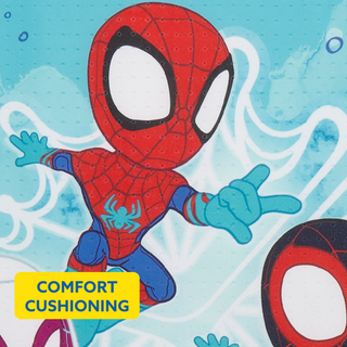 Marvel Spidey and His Amazing Friends Ready Step Bath Mat & 2 Piece Jumbo Squirter Set