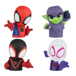 Spidey and His Amazing Friends 4 Piece Color Change Jumbo Finger Puppets