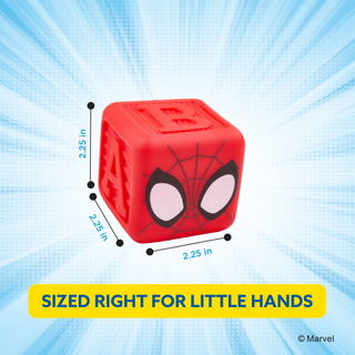Marvel Spidey Cube Bath Squirters, 6-Piece