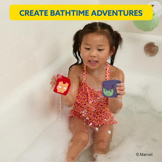 Marvel Spidey Cube Bath Squirters, 6-Piece