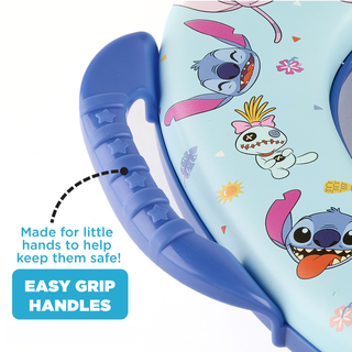 Disney Stitch "Hugs & Laughs" Soft Potty - Potty Training Toilet Seat