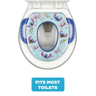 Disney Stitch "Hugs & Laughs" Soft Potty - Potty Training Toilet Seat