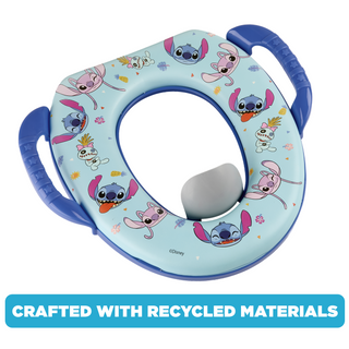 Disney Stitch "Hugs & Laughs" Soft Potty - Potty Training Toilet Seat
