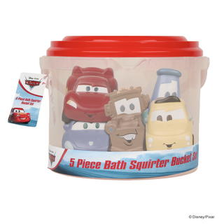 Disney Cars- 5 Piece Jumbo Squirter Bucket