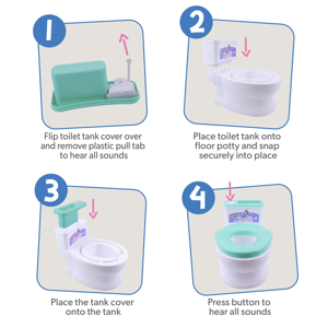 Ms. Rachel Playtime Floor Potty Trainer w/ Sound