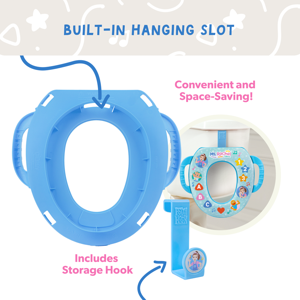 Ms. Rachel Soft Potty Seat With Storage Hook - Potty Training Seat