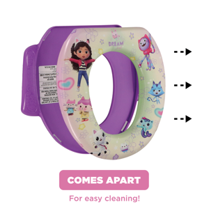 NBC Universal Gabby's Dollhouse Soft Potty Seat
