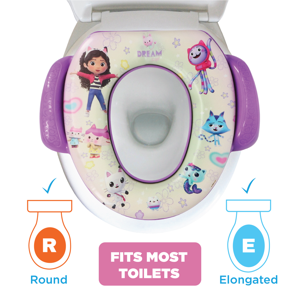 NBC Universal Gabby's Dollhouse Soft Potty Seat