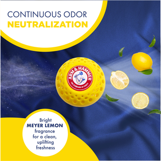 Arm & Hammer Odor Busterz™ Balls, 3 Odor Balls Meyer Lemon