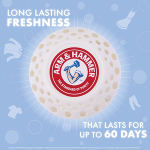 Arm & Hammer Odor Busterz™ Balls, 3 Odor Balls White Linen