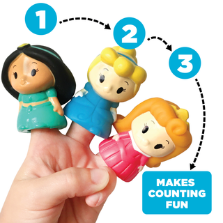 Disney Princess 10 Piece Finger Puppet Set