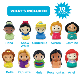 Disney Princess 10 Piece Finger Puppet Set