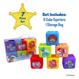 Toy Story Cube Bath Squirters, 6-Piece