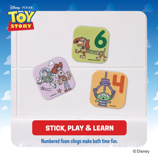 Disney Toy Story 25 Piece Cube Squirter Foam Cling Set