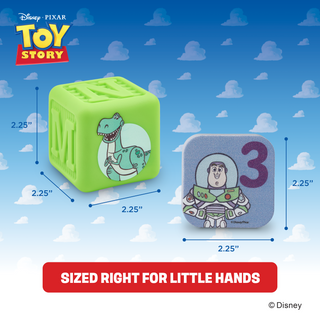 Disney Toy Story 25 Piece Cube Squirter Foam Cling Set