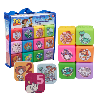 Disney Toy Story 25 Piece Cube Squirter Foam Cling Set