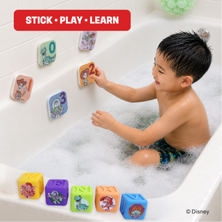 Disney Toy Story 25 Piece Cube Squirter Foam Cling Set