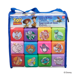 Disney Toy Story 25 Piece Cube Squirter Foam Cling Set