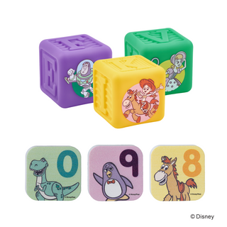 Disney Toy Story 25 Piece Cube Squirter Foam Cling Set