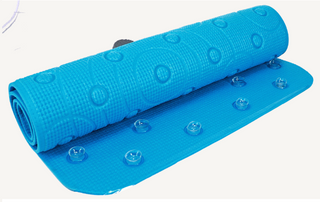 Playtex Blue Cushy Comfy Safety Bath Mat, 36"x17.5"