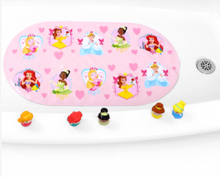 Disney Princess Oval Bubble Bath Mat