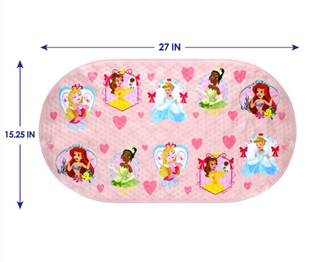 Disney Princess Oval Bubble Bath Mat