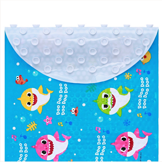 Baby Shark Oval Bubble Bath Mat
