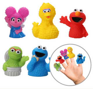 Sesame Street 5 Piece Finger Puppets