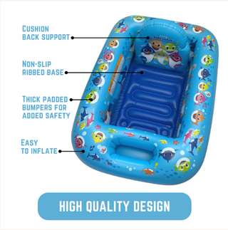 Nickelodeon Baby Shark "Making a Splash" Inflatable Tub