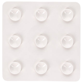 Home+Solutions White Suction Square Tub Treads, 6 Piece Set