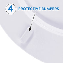 Load image into Gallery viewer, Home+Solutions Desert White Round Soft Cushioned Toilet Seat