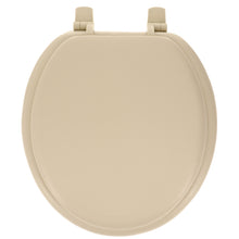 Load image into Gallery viewer, Home+Solutions Champagne Round Soft Cushioned Toilet Seat