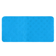 Load image into Gallery viewer, Playtex Blue Cushy Comfy Safety Bath Mat, 36&quot;x17.5&quot;