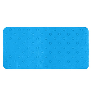 Playtex Blue Cushy Comfy Safety Bath Mat, 36"x17.5"