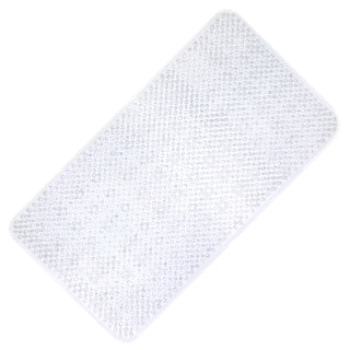 Home+Solutions Clear Soft As Grass Bath Mat, 25.75"x14"