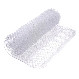 Home+Solutions Clear Soft As Grass Bath Mat, 25.75"x14"