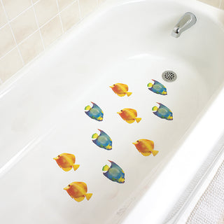 Home+Solutions Fish Adhesive Tub Treads, 10 Piece Set