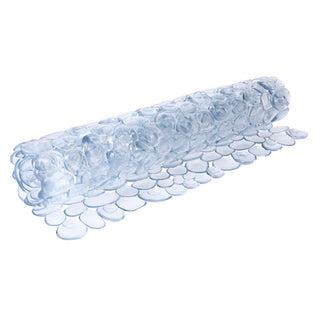 Home+Solutions Clear Pebble Bath Mat, 30"x17"