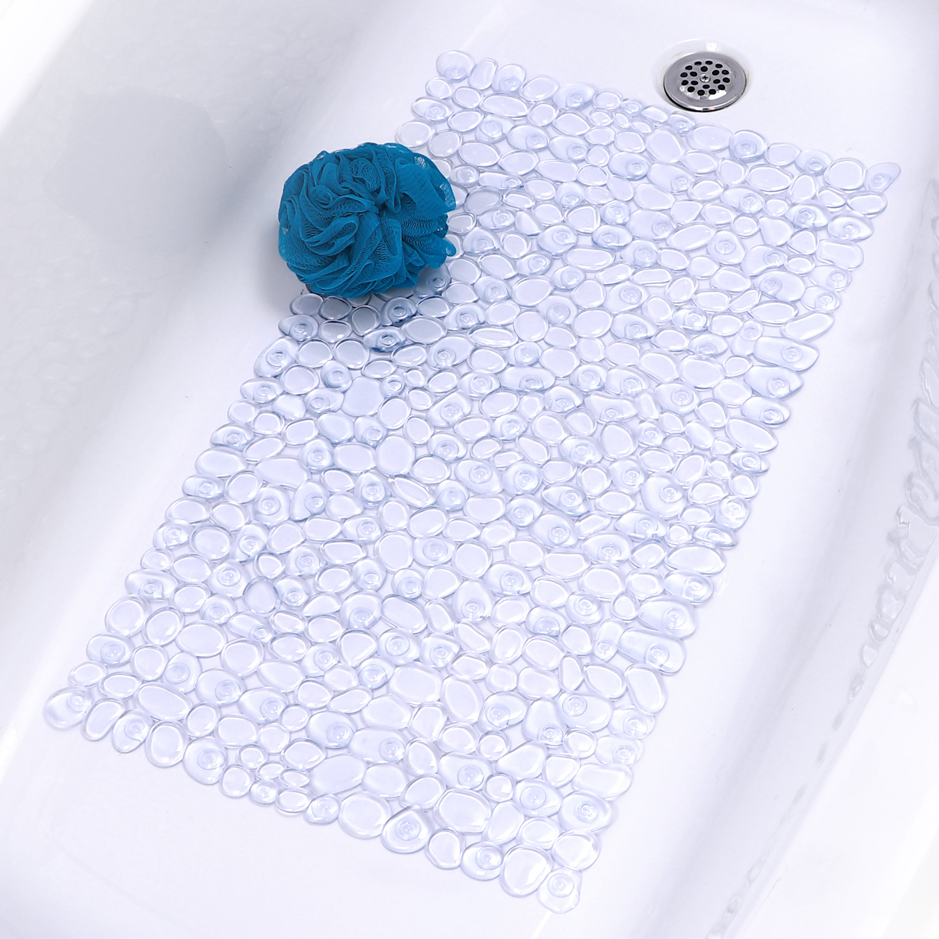 Playtex Blue Cushy Comfy Safety Bath Mat, 36x17.5 – Ginsey Home Solutions