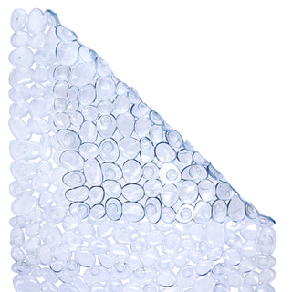 Home+Solutions Clear Pebble Bath Mat, 30"x17"