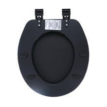 Load image into Gallery viewer, Home+Solutions Zebra Round Soft Cushioned Toilet Seat