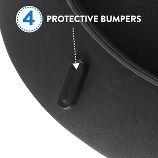 Home+Solutions Zebra Round Soft Cushioned Toilet Seat